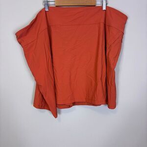 Alder Orange Athletic Golf Skort Size 5X